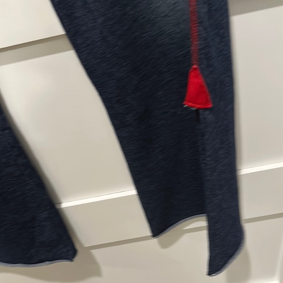 CLIO Blue & Red Track Pants Plus Zip Front Hoodie for Sporty Style Set. - Picture 3 of 16